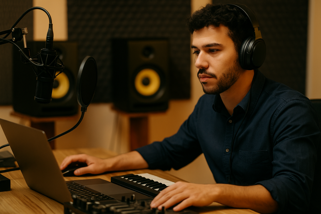 cursos pagos de produção musical