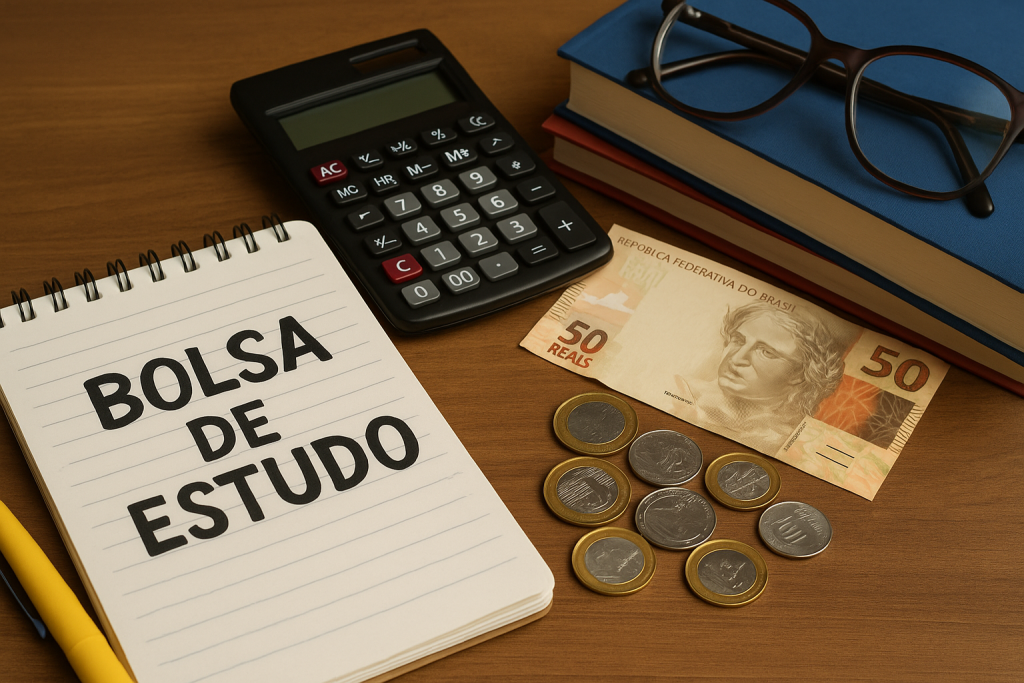 curso pago com bolsas parciais